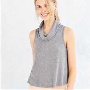UO Cooperative Swing Into Me Cowl Neck Tank Top